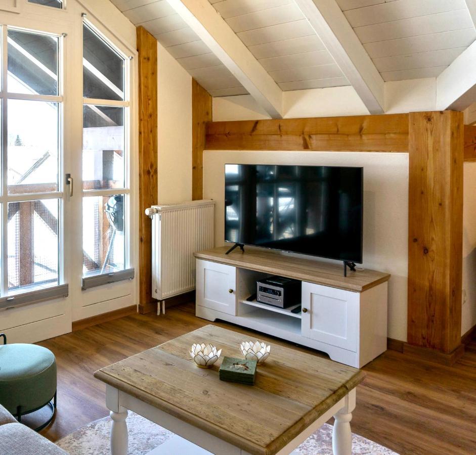 Ferienwohnung Toller Ausblick, Berge, Sonne, Balkon - Zentral In Sonthofen Exterior foto